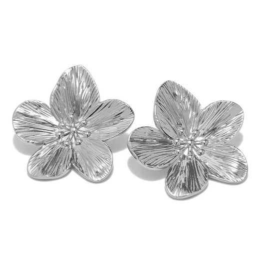 Single Flower Earrings