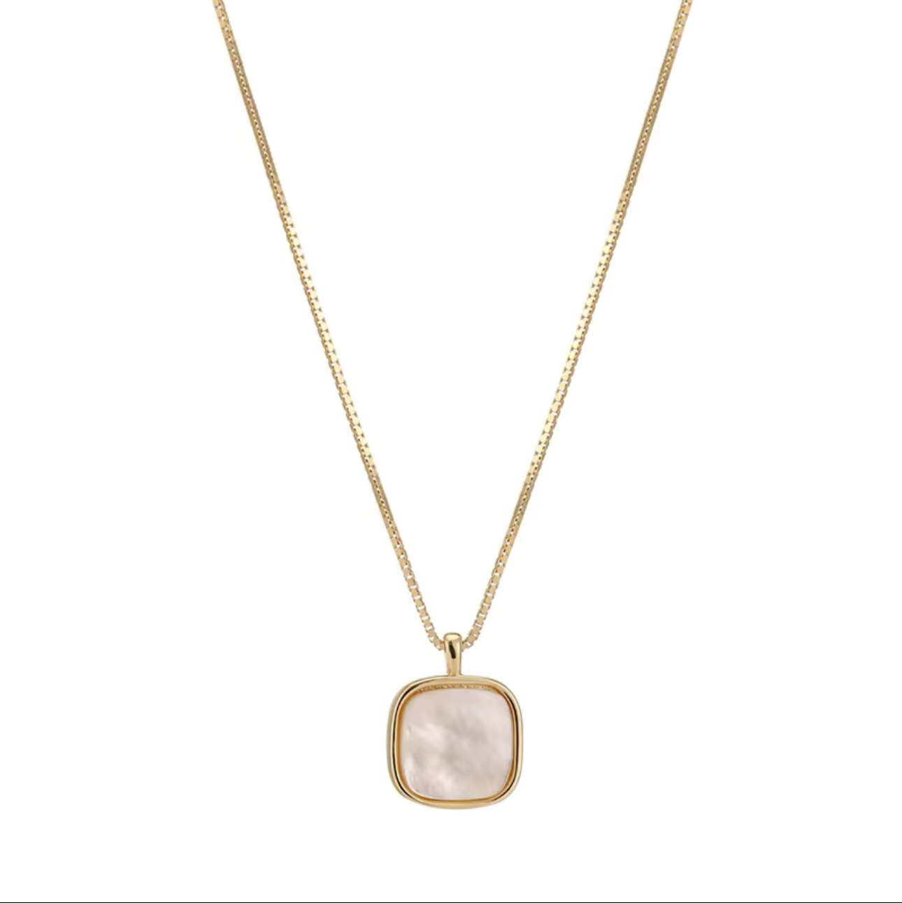 Geometric Pendant Necklace